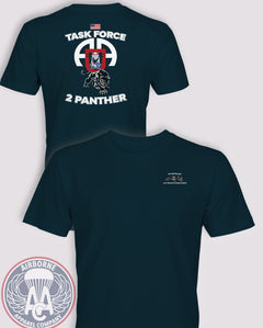 2/505 PIR Task Force 2 Panther GWOT-Era T-Shirt
