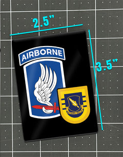 3-504 PIR / 173rd ABN BDE Fridge Magnet
