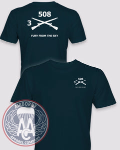 3-508th Infantry Regiment Guidon T-Shirt