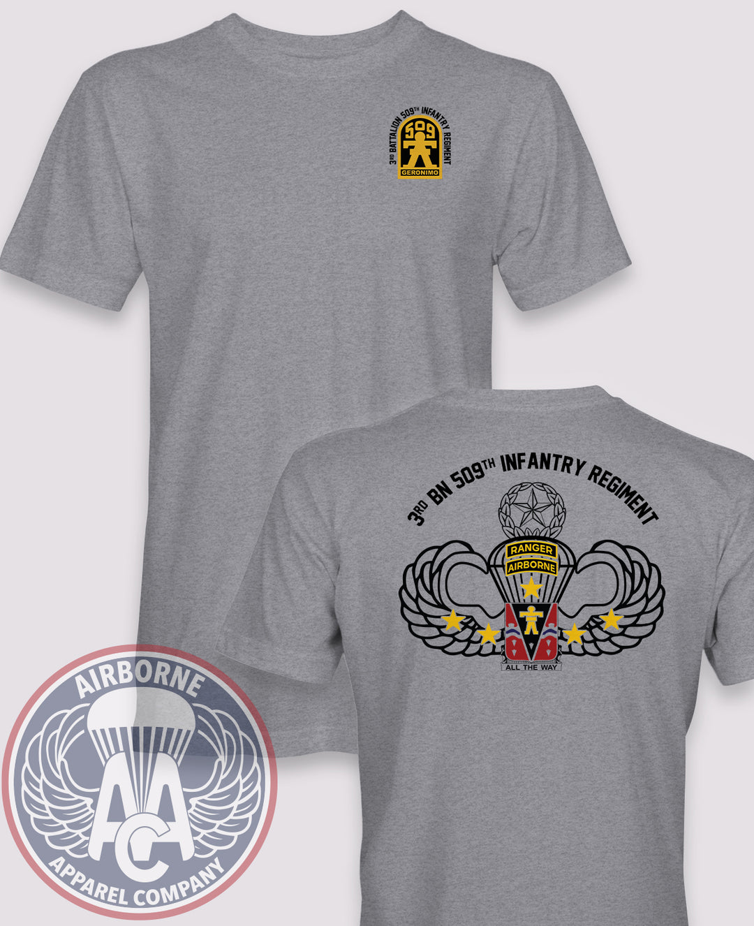 3-509 Infantry Regiment Arctic / Ranger T-Shirt