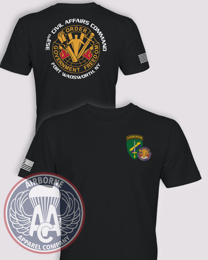 353rd Civil Affairs Command PT/Morale Shirt (Official)