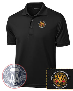 353rd Civil Affairs Command Dry-Mesh Polo