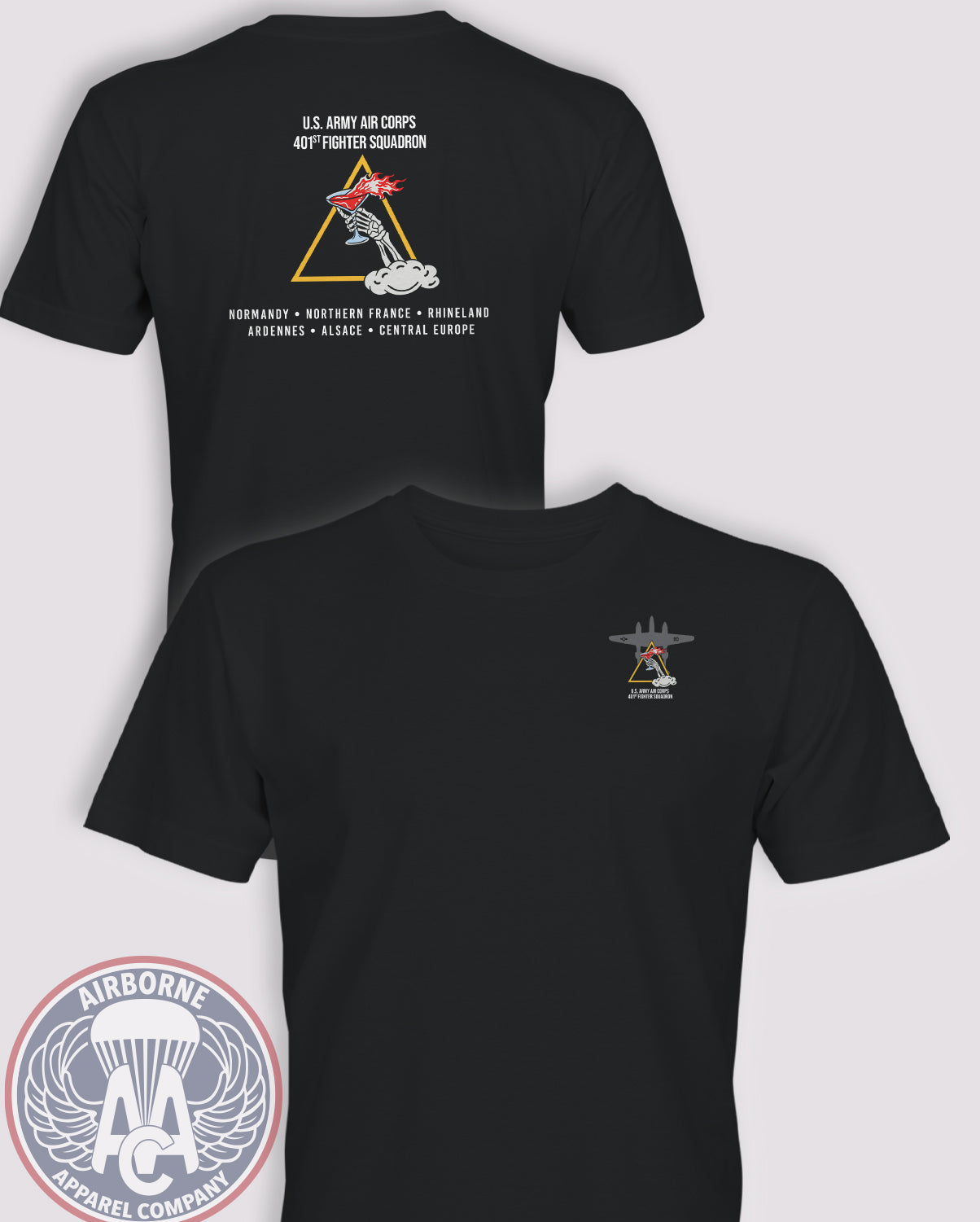 401st Fighter Squadron Tribute T-shirt – Airborne Apparel Co.