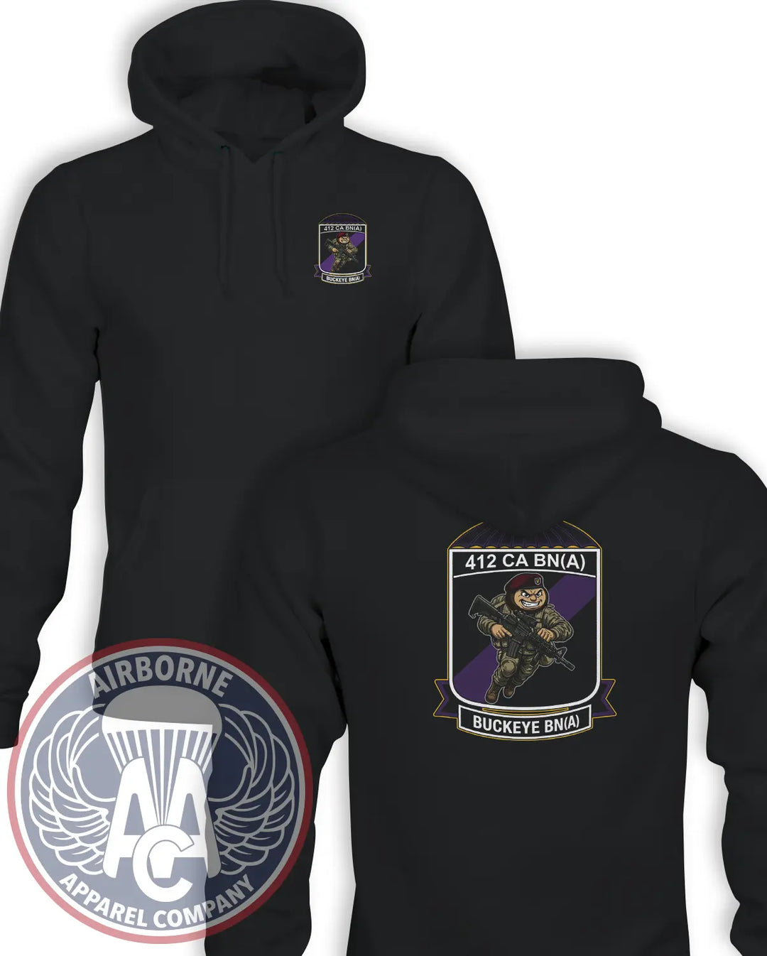 412th Civil Affairs Battalion Champion© Hoodie