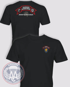 F CO 425th Infantry "Around the World Unseen" T-Shirt