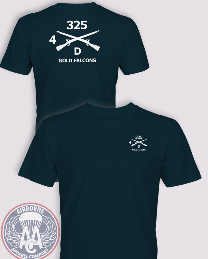 4-325th Infantry Regiment Guidon T-Shirt