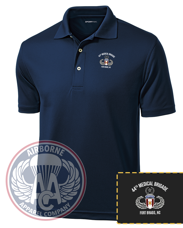 44th Medical Brigade Performance Polo in Navy