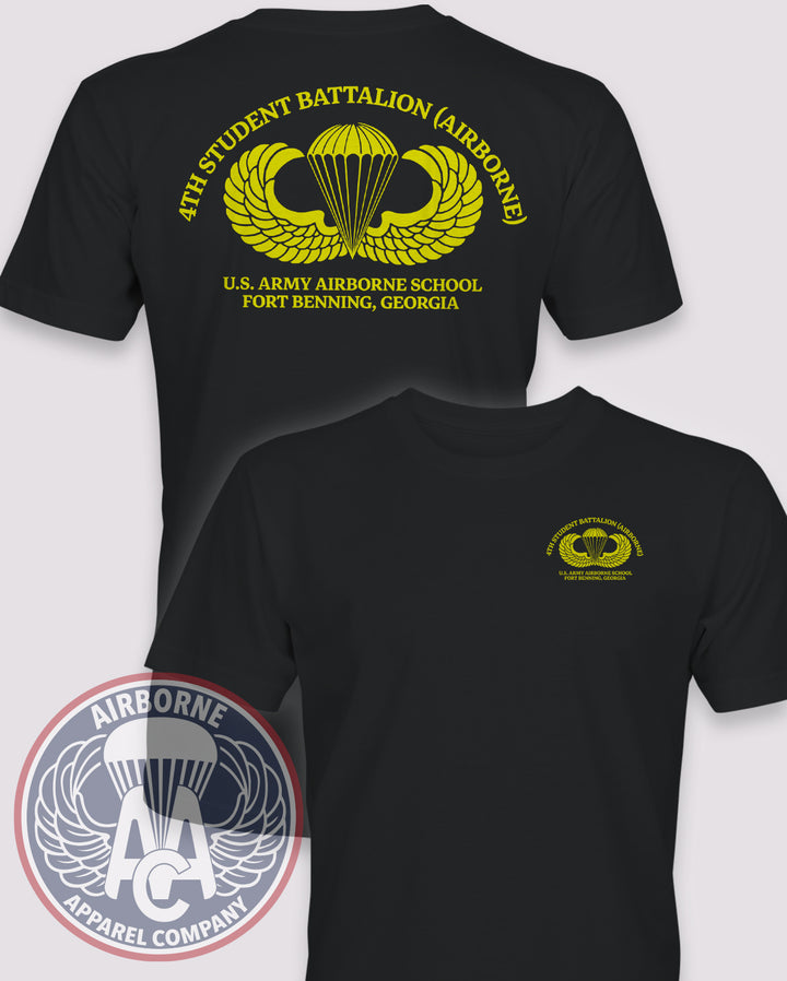 4th Student Battalion (Airborne) Jump School T-Shirt