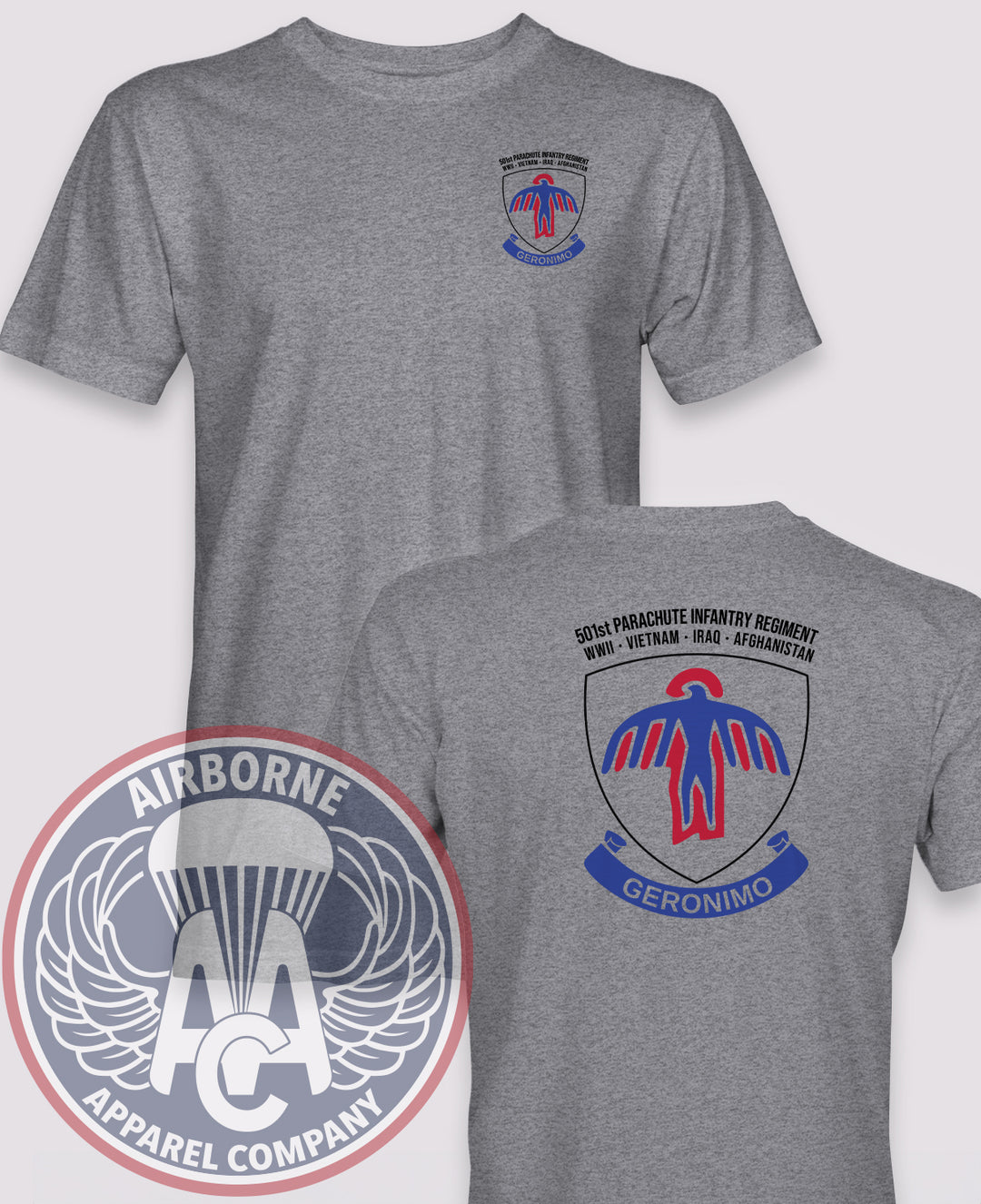 501st PIR Geronimo Campaign Tee