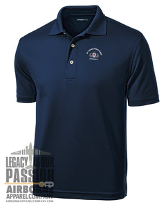 501st Infantry Regiment Fort Richardson Dri-Fit Polo