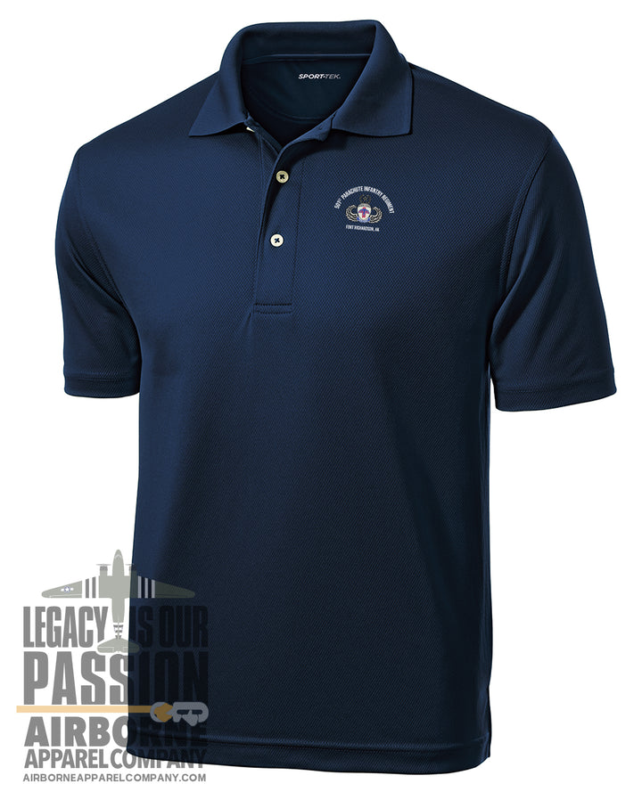501st PIR Fort Richardson Dri-Fit Polo