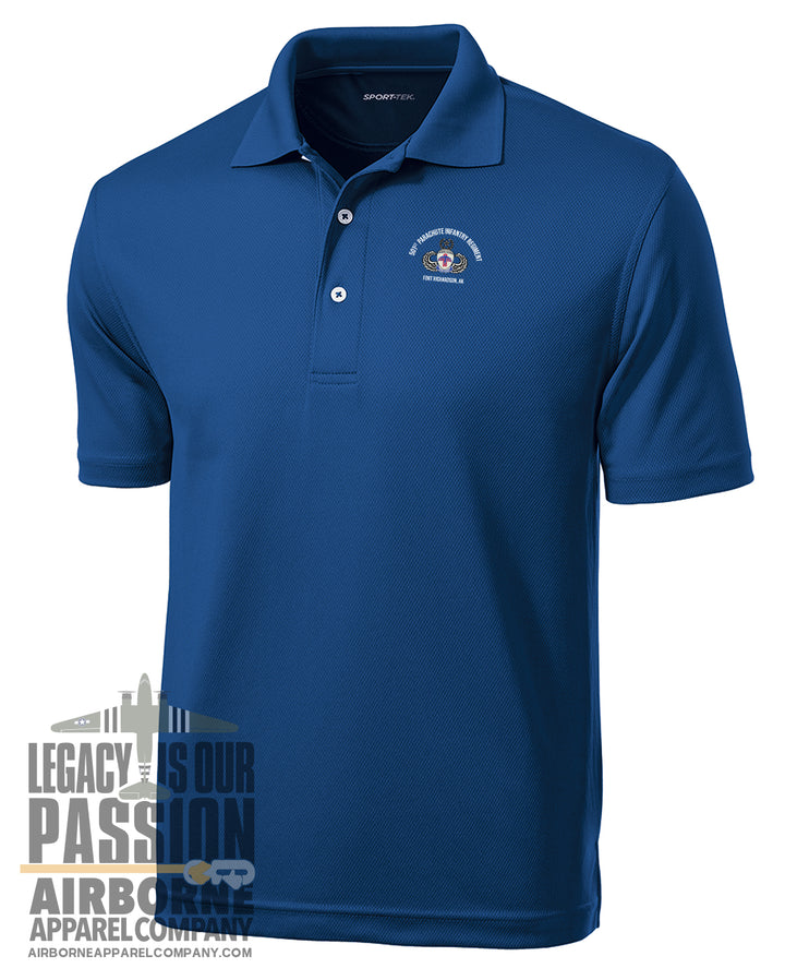 501st PIR Fort Richardson Dri-Fit Polo