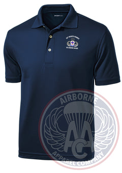 501st Infantry Regiment 82nd Airborne Dri-Mesh Polo