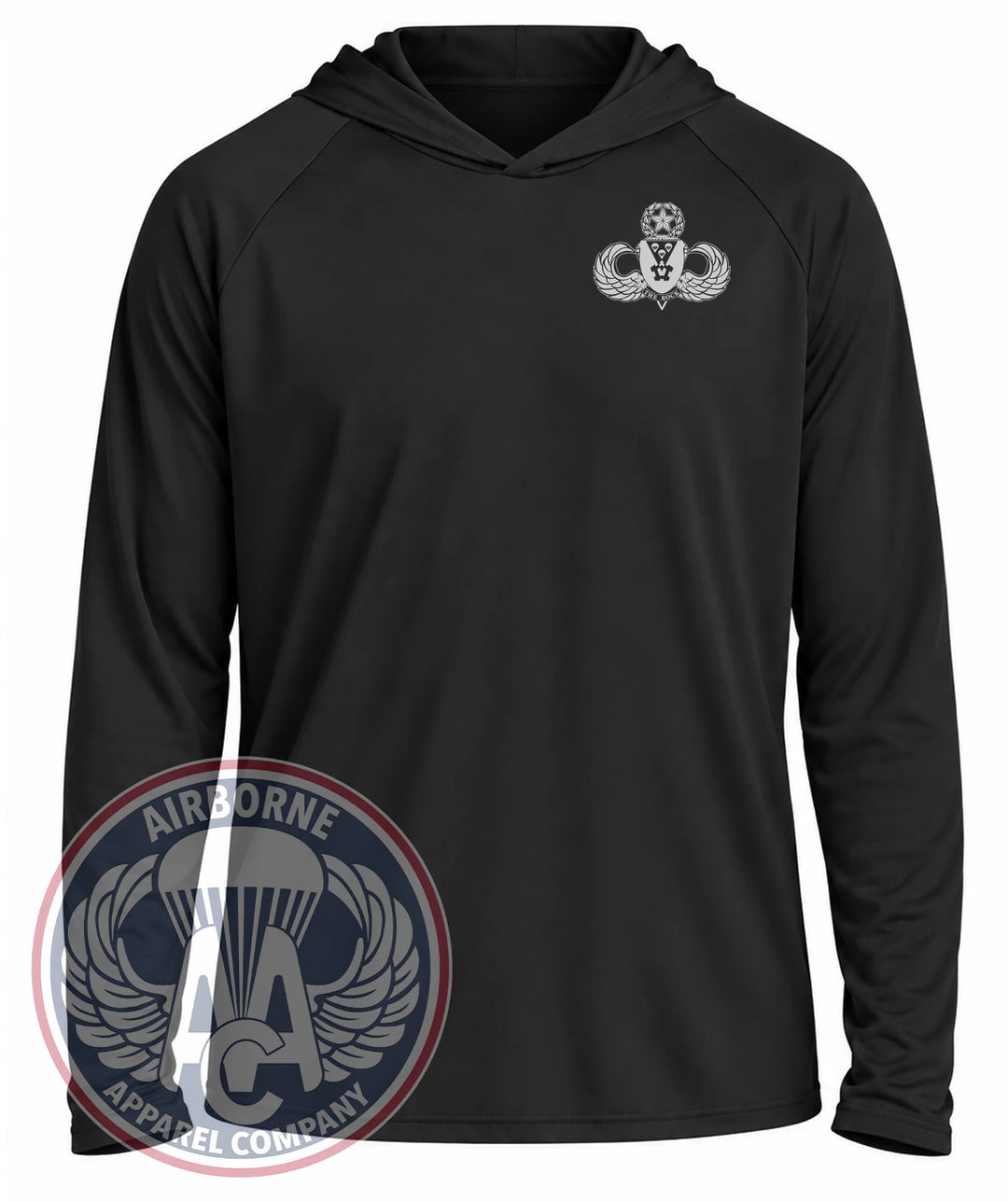 503rd Parachute Infantry Regiment UPF Hoodie — BK