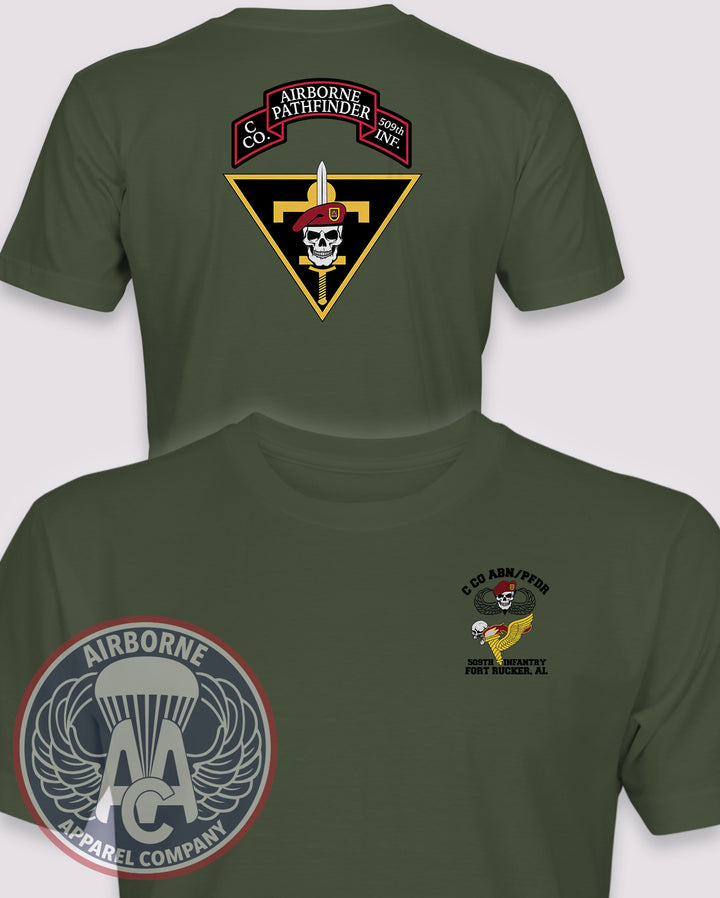 C Co Pathfinder 509th Infantry Tee