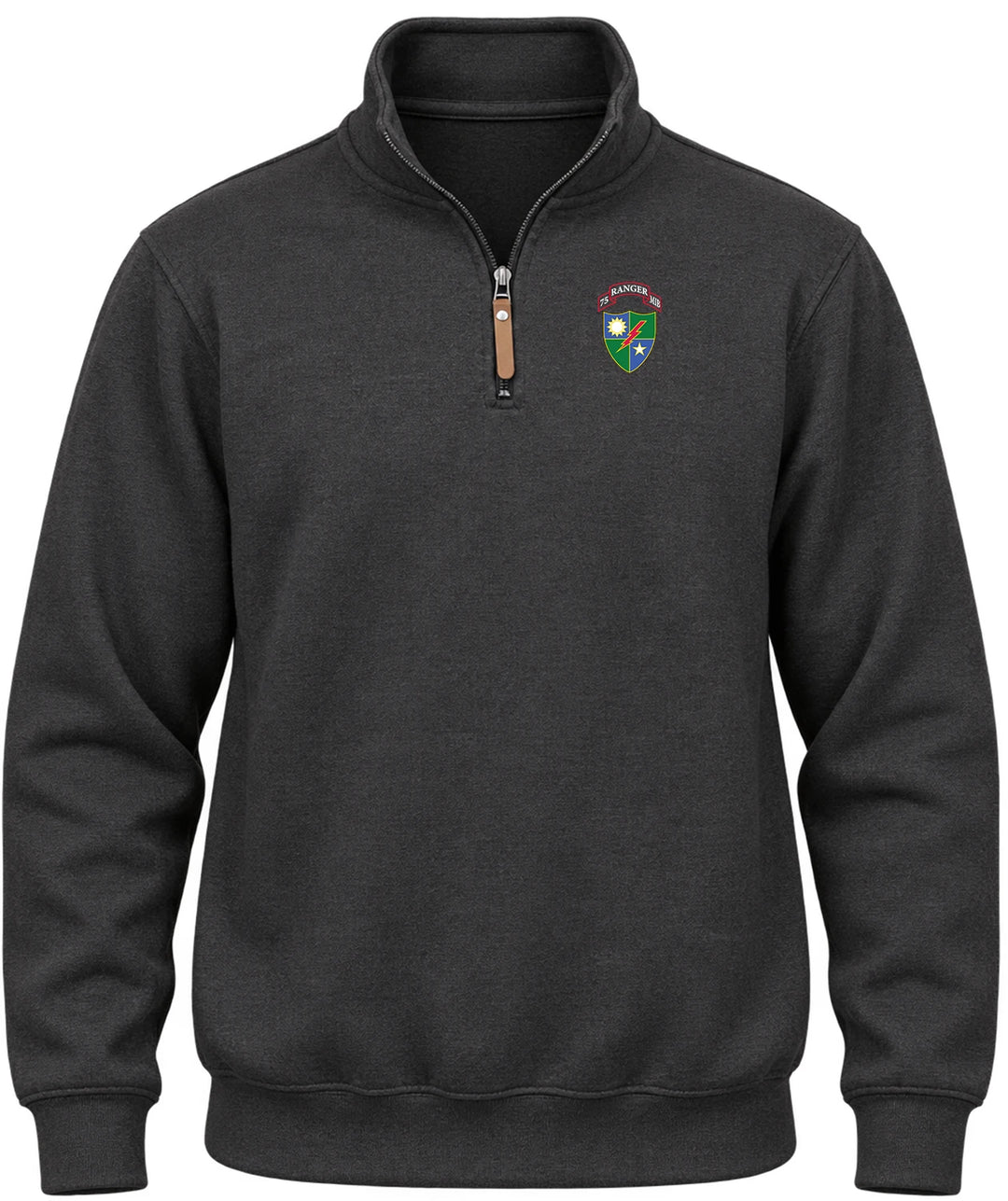 75th Ranger Regiment Military Intelligence Battalion Scroll &amp; Crest Quarter-Zip Pullover