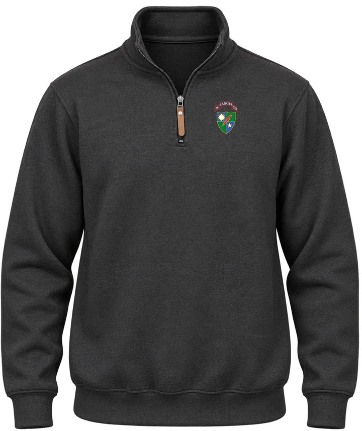 75th Ranger Regiment Special Troops Battalion Scroll &amp; Crest Quarter-Zip Pullover