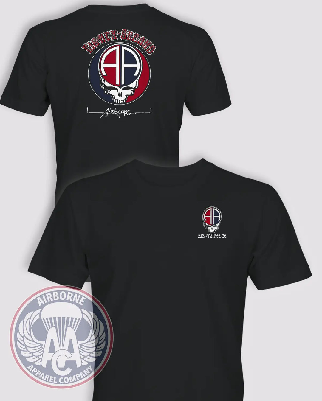Dead All the Way, 82nd Airborne Division T-Shirt
