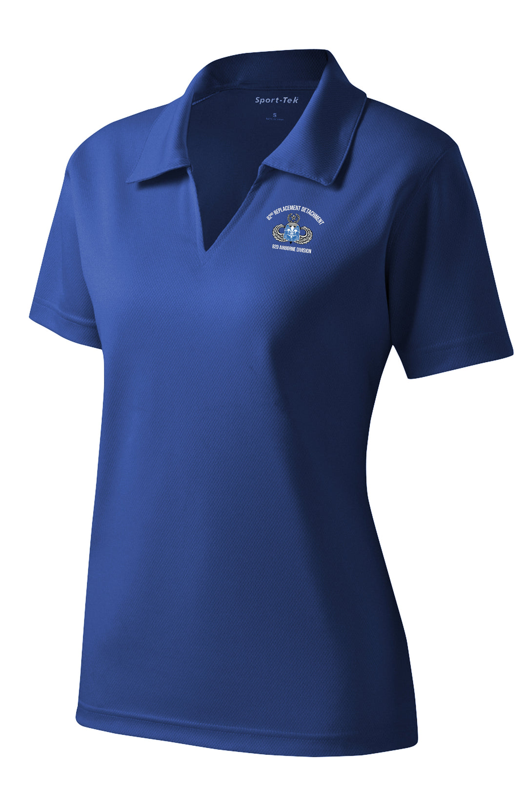 82nd Replacement Detachment Ladies V-neck Polo Ladies V-neck Polo