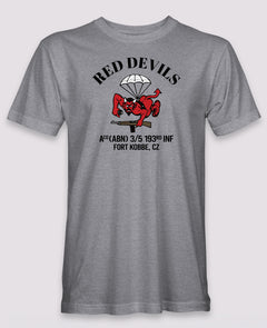 Aco (Airborne) 3-5 Infantry Red Devils Tee