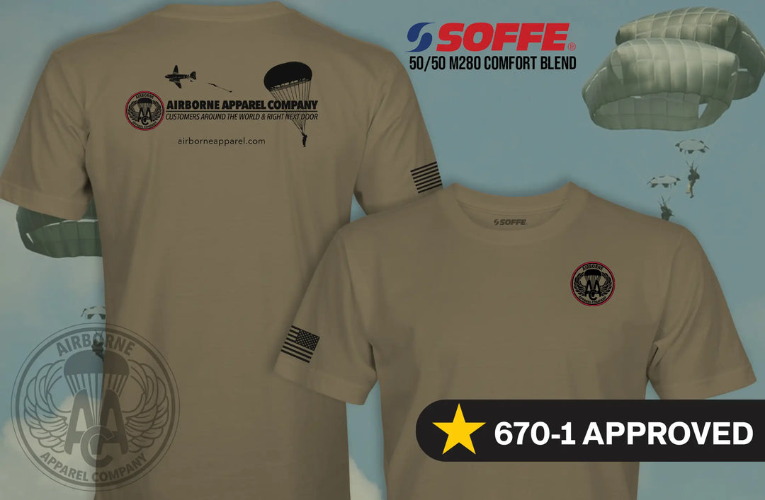 Authentic American Paratroopers -  Airborne Apparel T-Shirt