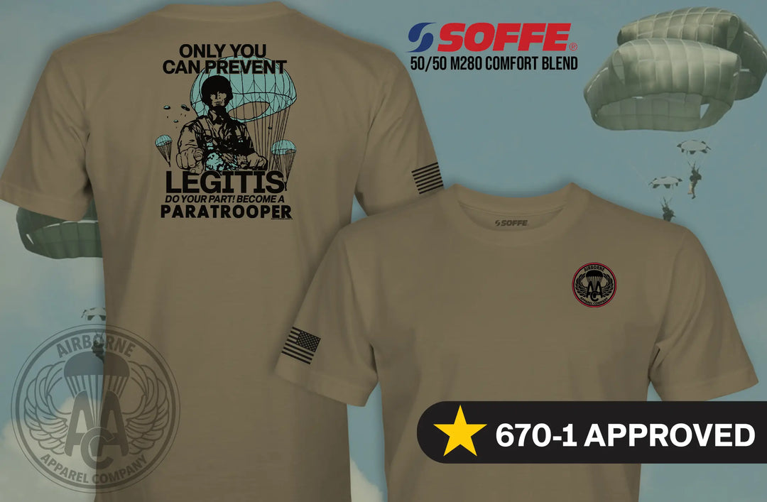 Legitis -  Airborne Apparel T-Shirt