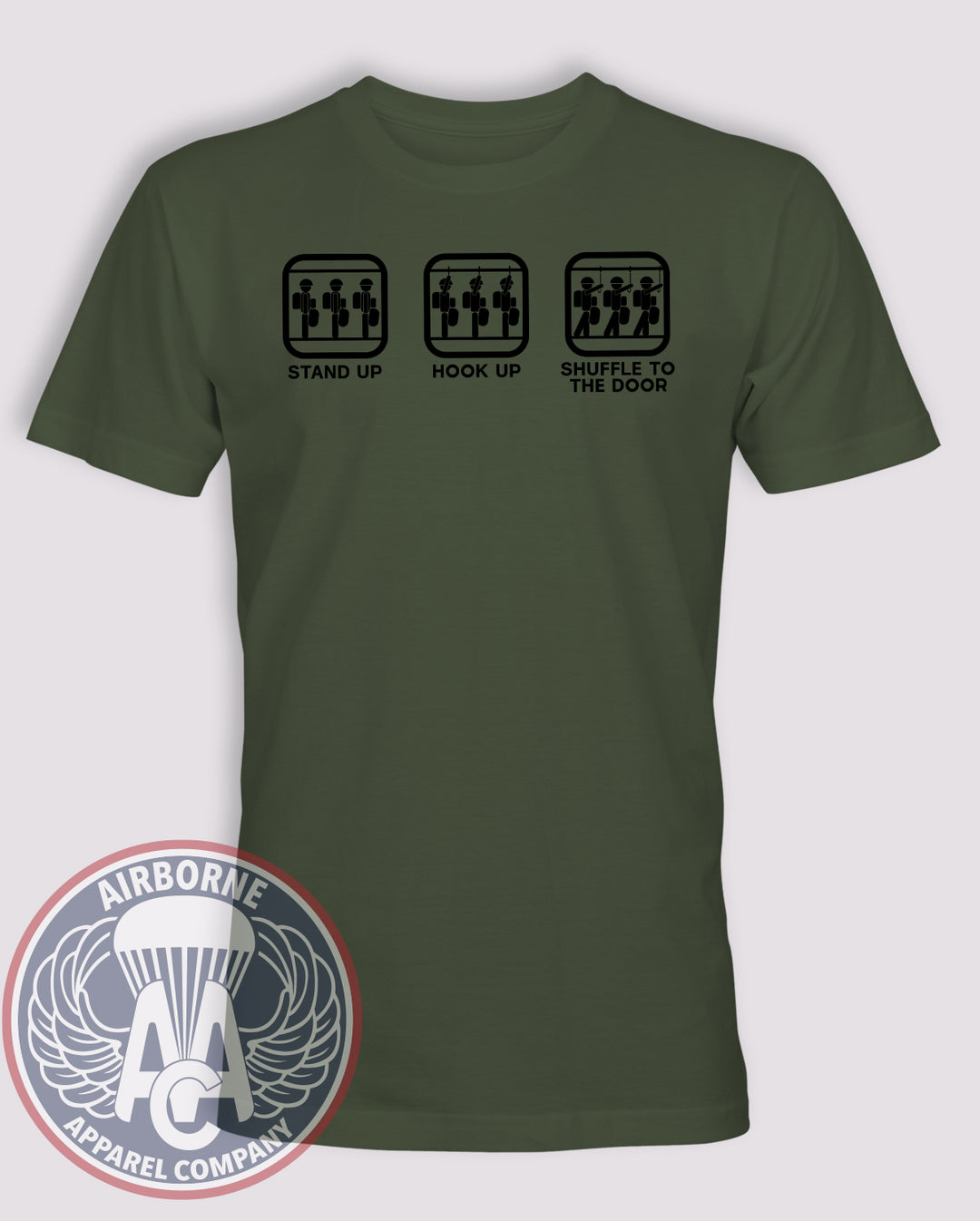 STAND HOOK SHUFFLE T-shirt