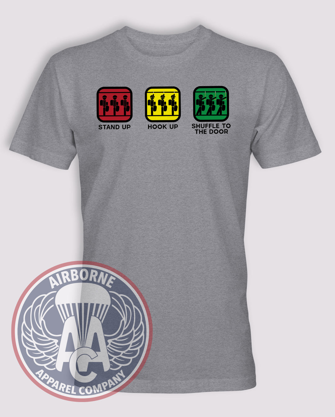 STAND HOOK SHUFFLE T-shirt