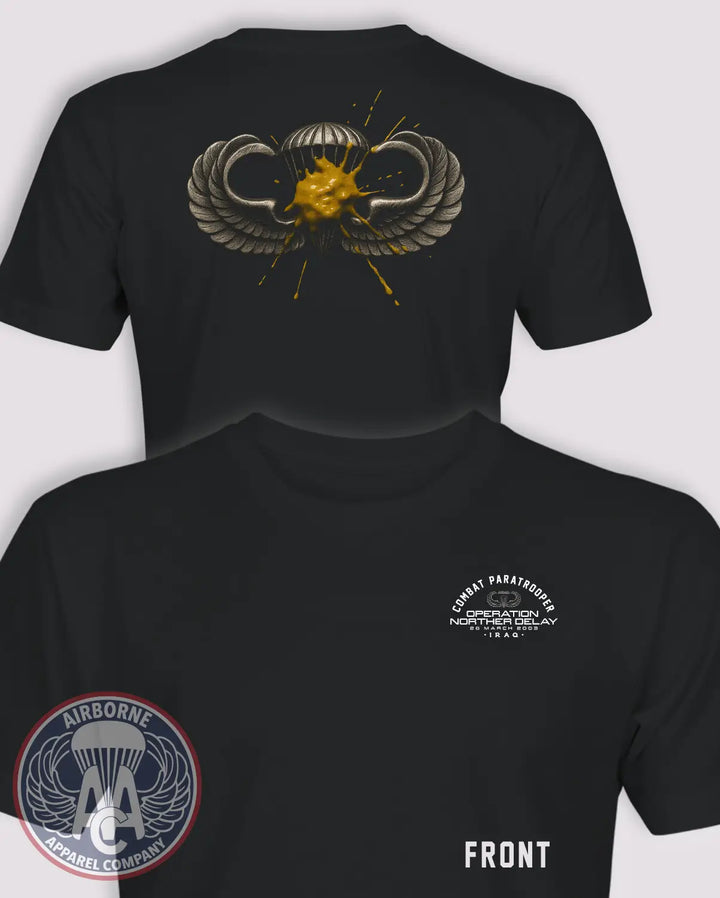 Operation Northern Delay Combat Paratrooper T-Shirt