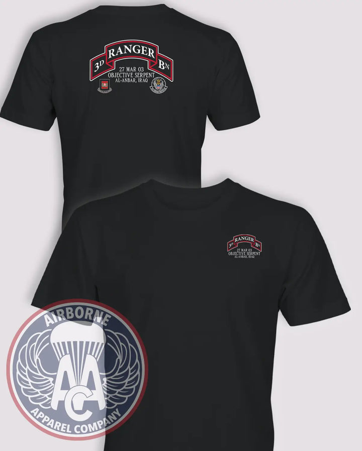 3rd Ranger Battalion Objective Serpent T-Shirt