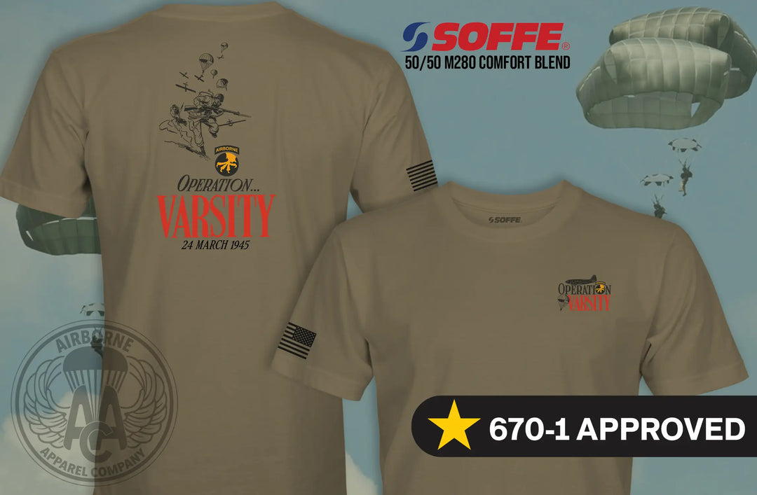 17th Airborne Division Operation VARSITY T-Shirt