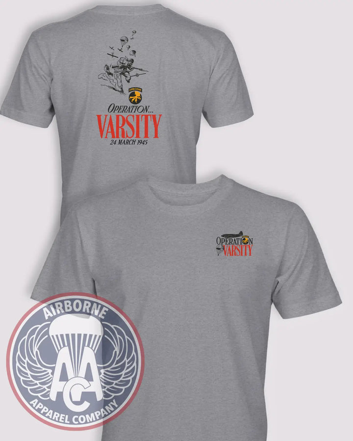 17th Airborne Division Operation VARSITY T-Shirt