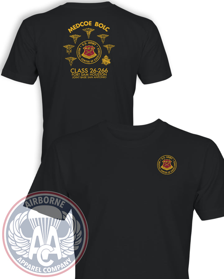 U.S. Army Medical Center of Excellence BOLC Class 26-266 T-Shirt