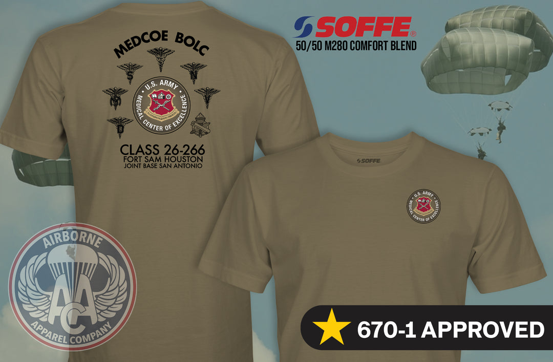 U.S. Army Medical Center of Excellence BOLC Class 26-266 T-Shirt