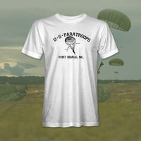 Fort Bragg U.S. Paratroops PT Shirt