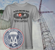 507th Parachute Infantry Regiment Bravo Company Jump School T-Shirt