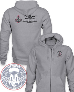 Fort Bragg Gate Sign Champion® Zip-Up Hoodie