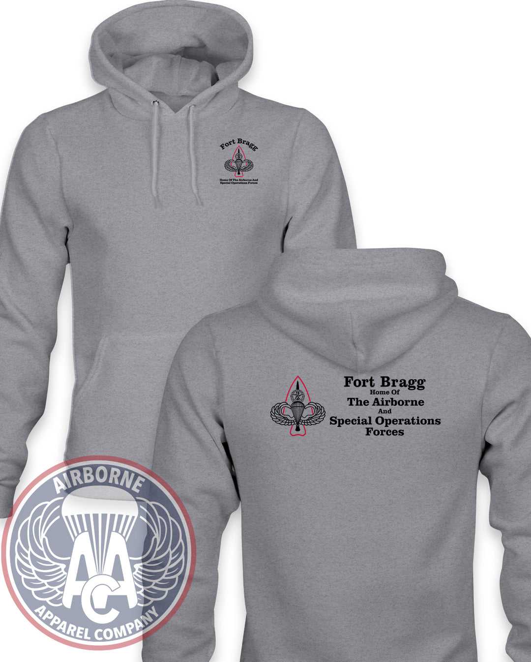 Fort Bragg Gate Sign Champion® Hoodie