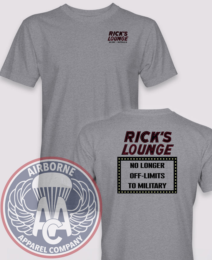 Rick's Lounge Tribute T-shirt