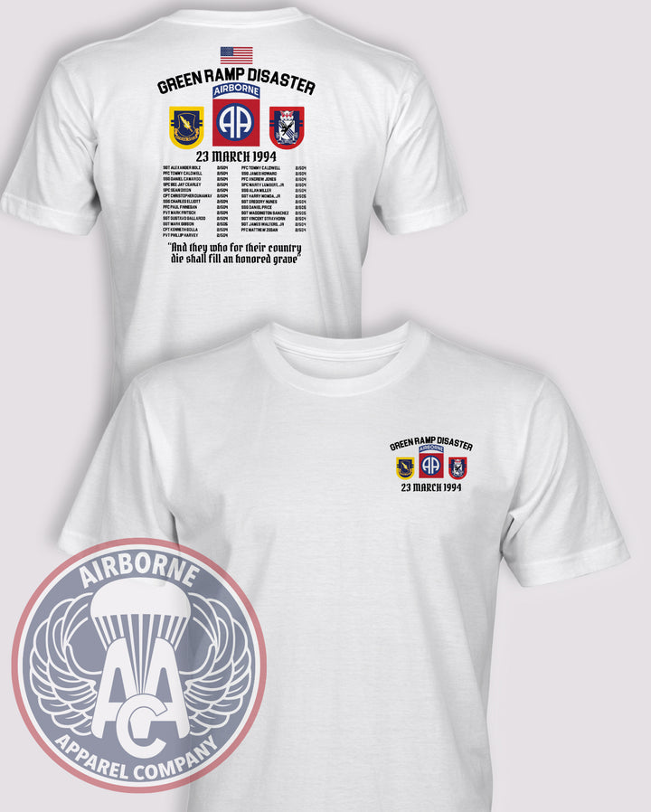 Green Ramp Disaster Memorial Shirt