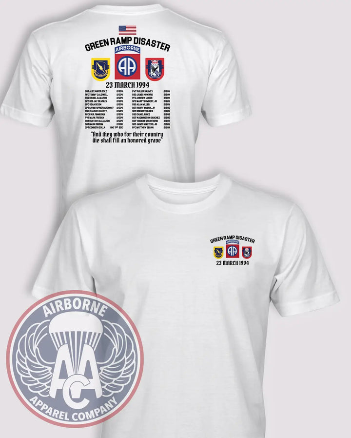 Green Ramp Disaster Memorial Shirt