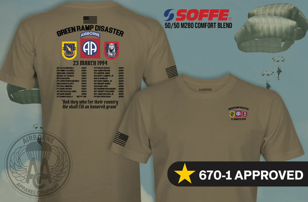 Green Ramp Disaster Memorial Shirt