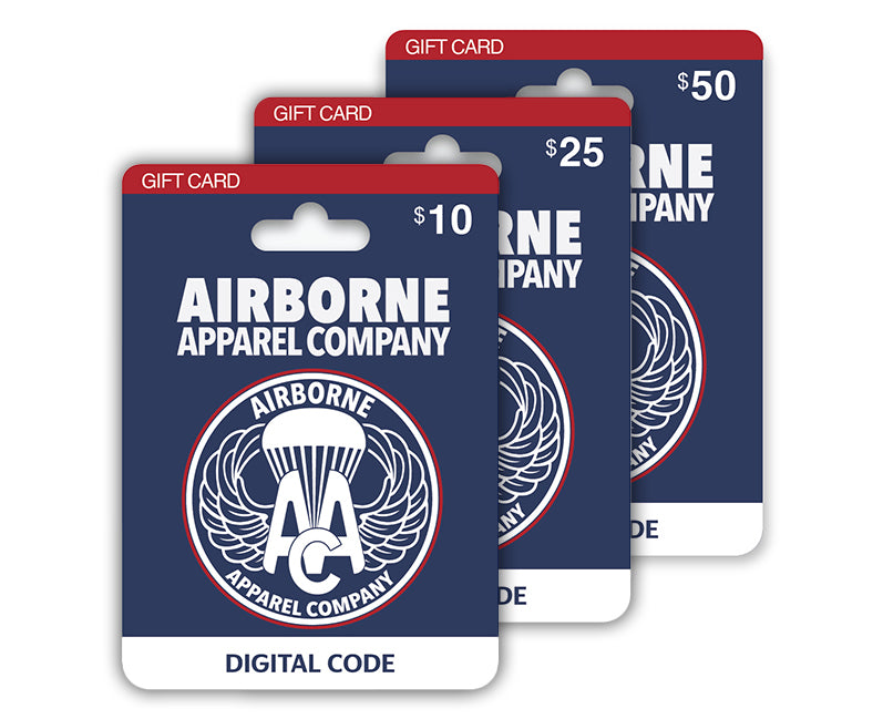 Airborne Apparel Co. Gift Card