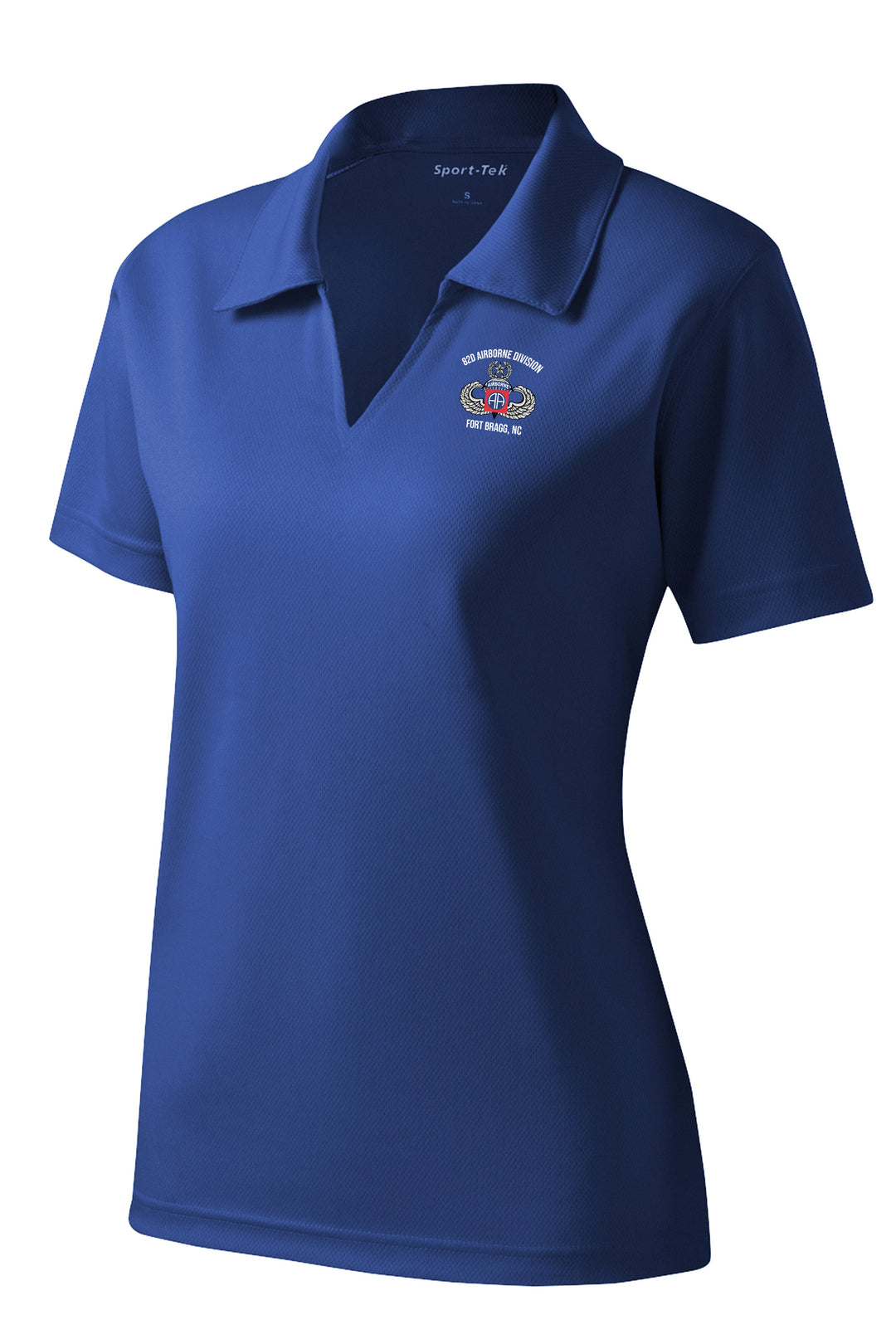 82nd Airborne Division Ladies V-neck Polo
