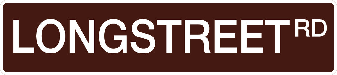 Bragg/Mackall Street Sign Replicas