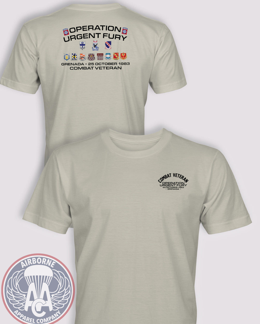 Urgent Fury 82nd Airborne Combat Veteran Shirt