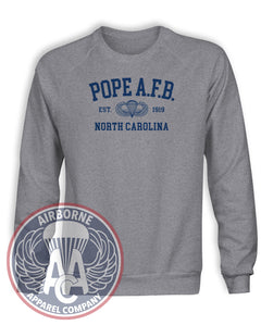 Pope Air Force Base Varsity  Champion® Crewneck