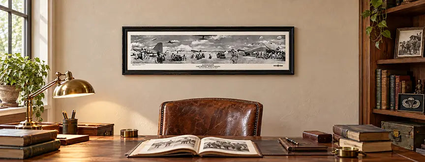 Camp Mackall 36" x 9" "Yardlong" Panorama Reproduction
