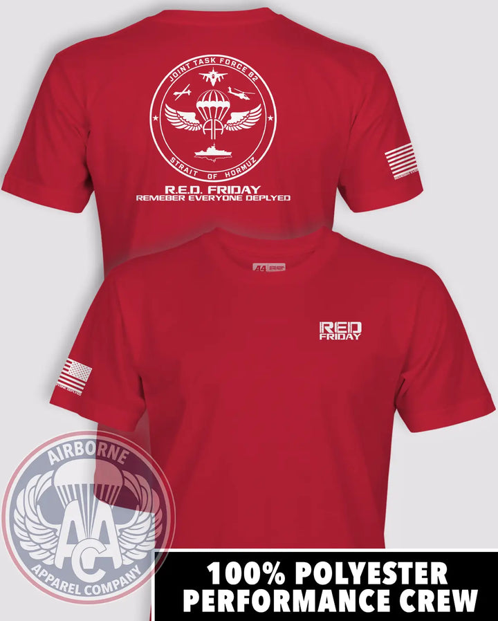 RED Remember Everyone Deployed JTF-82 Hormuz T-Shirt