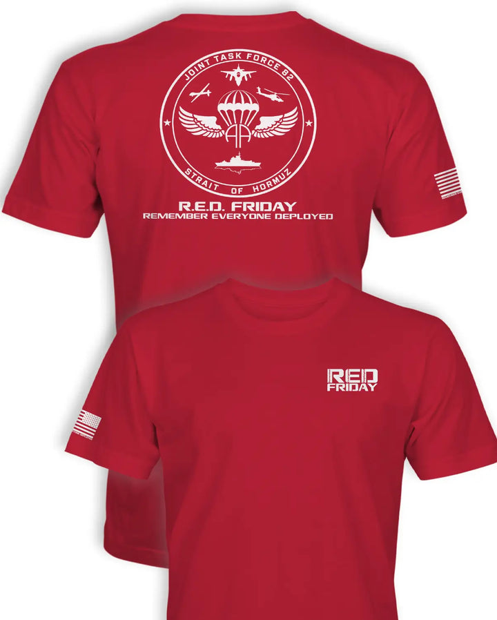 RED Remember Everyone Deployed JTF-82 Hormuz T-Shirt